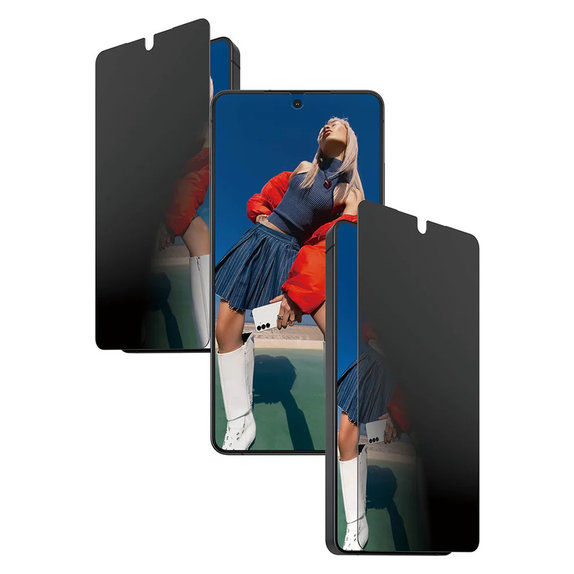 Tvrdené sklo UWF 2-Way Privacy s FASTFIT In-A-Box pre Samsung Galaxy S26 Ultra, Číra, PanzerGlass