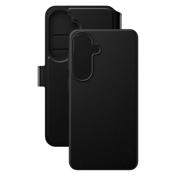 Puzdro Tango Wallet Two-In-One s QI pre Samsung Galaxy S26+, Čierna, PanzerGlass