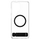 Puzdro Kickstand s čiernym QI pre Samsung Galaxy S26 Ultra, Transparentná, PanzerGlass