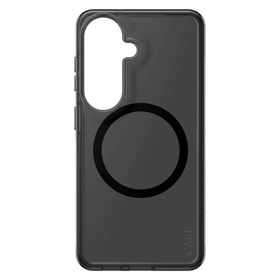 Puzdro Smokey s čiernym QI pre Samsung Galaxy S26, Čierna, PanzerGlass