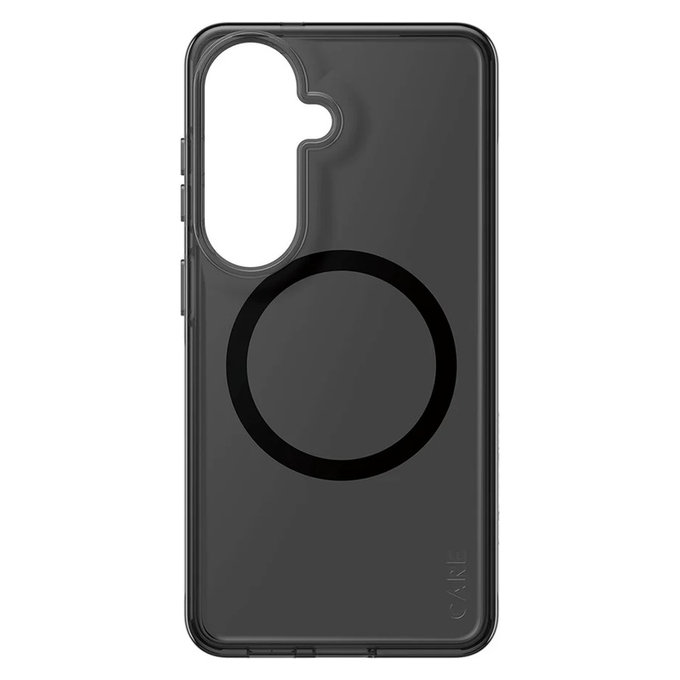 Puzdro Smokey s čiernym QI pre Samsung Galaxy S26, Čierna, PanzerGlass