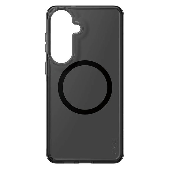 Puzdro Smokey s čiernym QI pre Samsung Galaxy S26+, Čierna, PanzerGlass