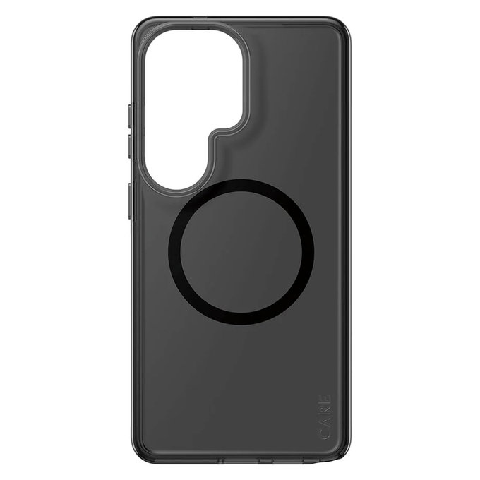 Puzdro Smokey s čiernym QI pre Samsung Galaxy S26 Ultra, Čierna, PanzerGlass