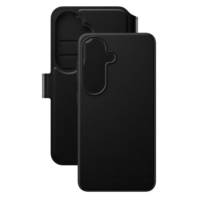Puzdro Tango Wallet Two-In-One s QI pre Samsung Galaxy S26, Čierna, PanzerGlass