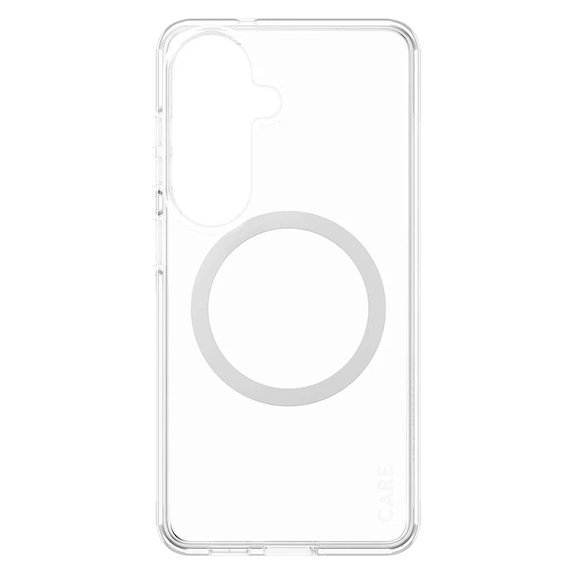 Puzdro Urban Explorer s bielym QI pre Samsung Galaxy S26, Transparentná, PanzerGlass