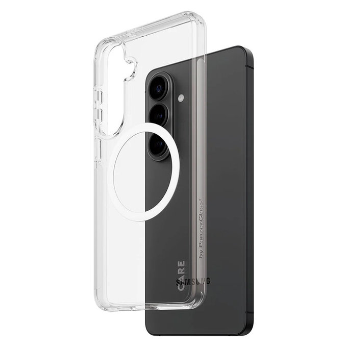 Puzdro Urban Explorer s bielym QI pre Samsung Galaxy S26+, Transparentná, PanzerGlass