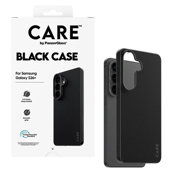 Puzdro TPU pre Samsung Galaxy S26+, Čierna, PanzerGlass