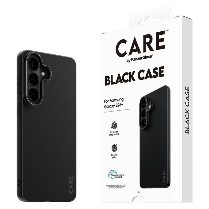 Puzdro TPU pre Samsung Galaxy S26+, Čierna, PanzerGlass