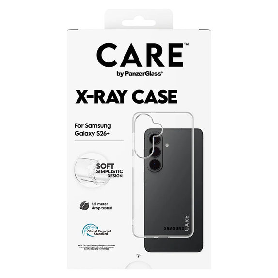 Puzdro X-Ray pre Samsung Galaxy S26+, Transparentná, PanzerGlass