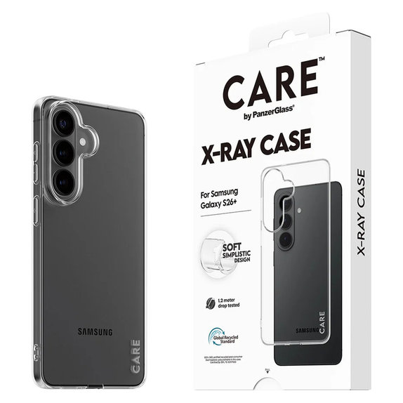 Puzdro X-Ray pre Samsung Galaxy S26+, Transparentná, PanzerGlass
