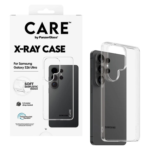 Puzdro X-Ray pre Samsung Galaxy S26 Ultra, Transparentná, PanzerGlass