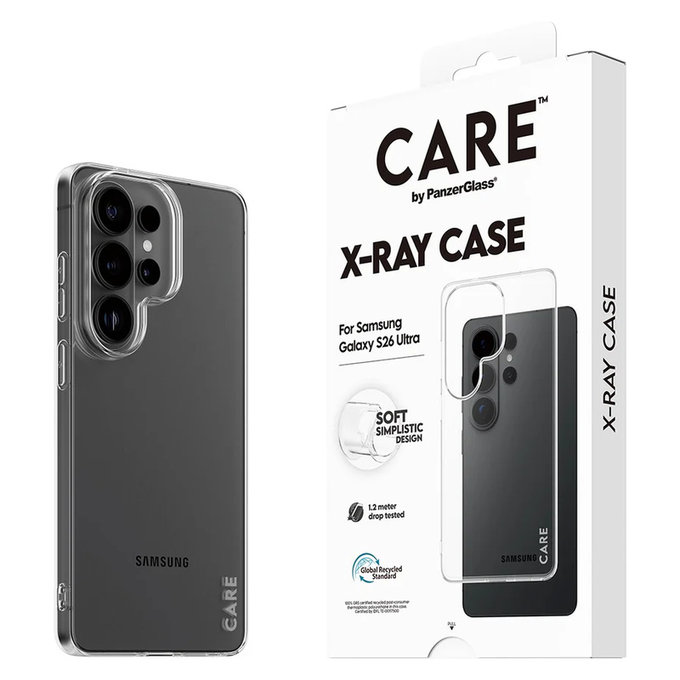 Puzdro X-Ray pre Samsung Galaxy S26 Ultra, Transparentná, PanzerGlass