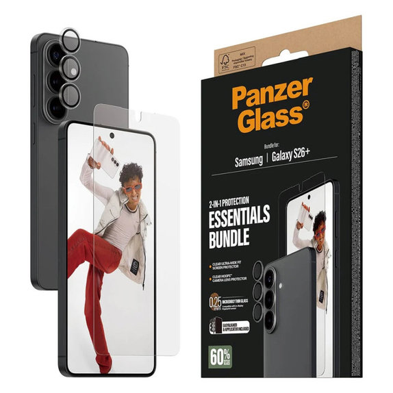 Bundle Essentials 2v1 pre Samsung S26+, PanzerGlass