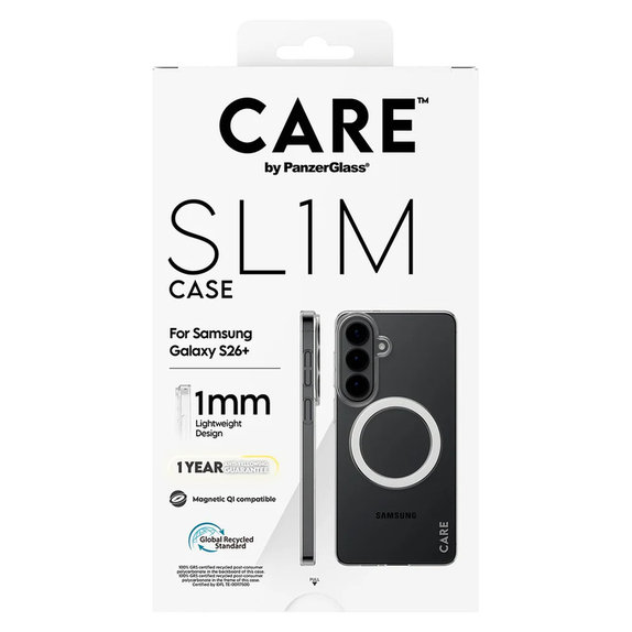 Puzdro SL1M pre Samsung Galaxy S26+, Transparentná, PanzerGlass