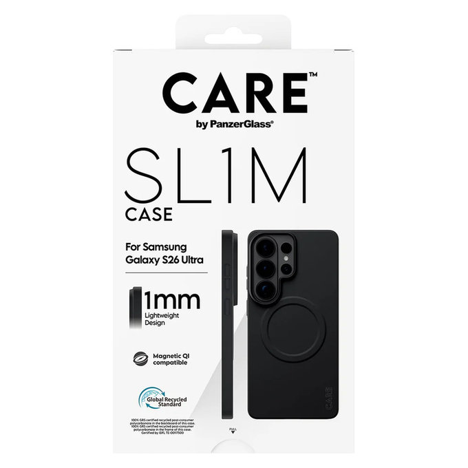 Puzdro SL1M pre Samsung Galaxy S26 Ultra, Čierna, PanzerGlass