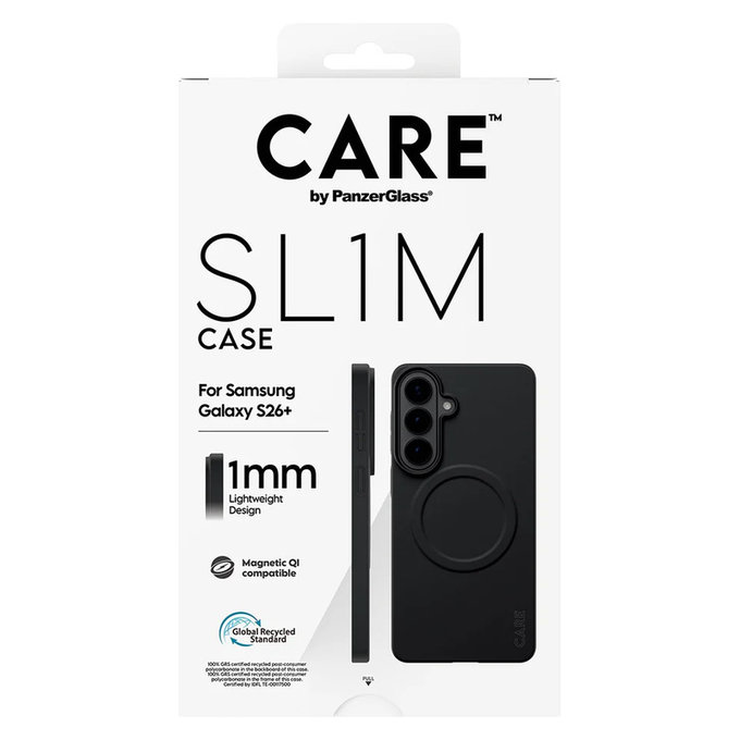 Puzdro SL1M pre Samsung Galaxy S26+, Čierna, PanzerGlass