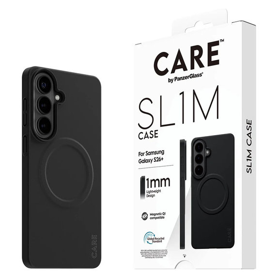 Puzdro SL1M pre Samsung Galaxy S26+, Čierna, PanzerGlass