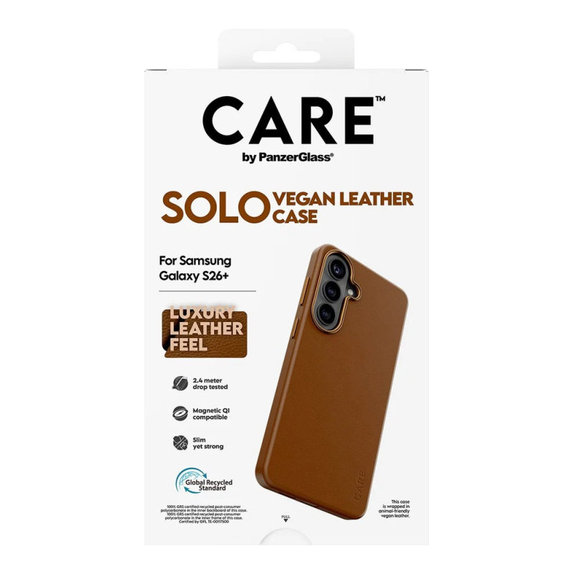 Puzdro Solo pre Samsung S26+, Hnedá, CARE