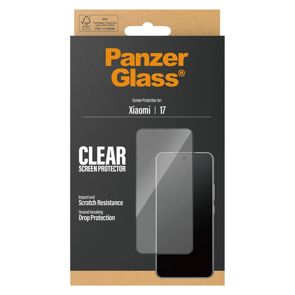 Tvrdené sklo UWF pre Xiaomi 17, Čierna, PanzerGlass