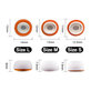 Náhradné silikonové štuple pre AirPods 3 Pro, Pamäťová pena, Set (L, M, S), biele