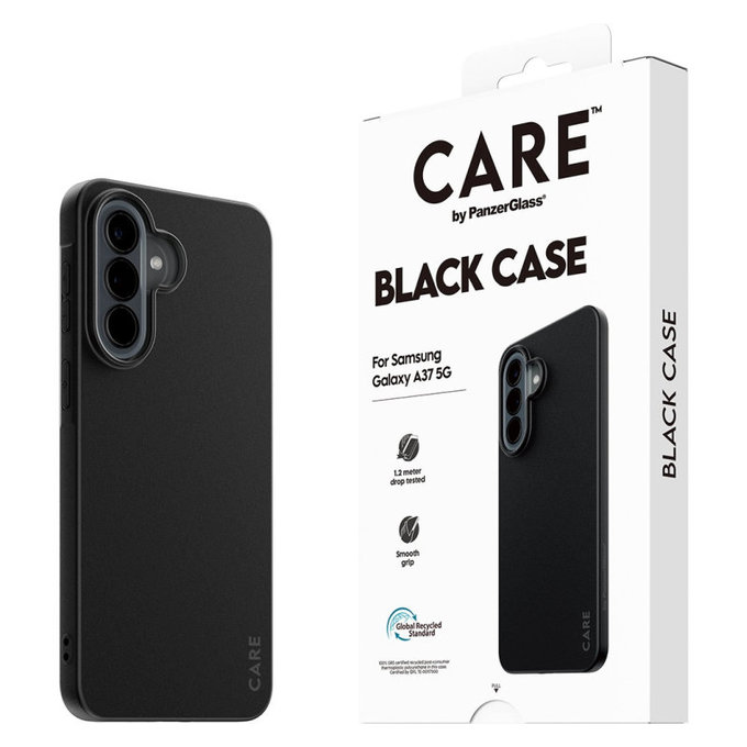 Puzdro TPU pre Samsung A37, Čierna, CARE