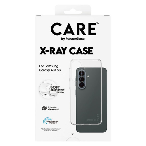 Puzdro X-Ray pre Samsung Galaxy A37, Transparentná, PanzerGlass