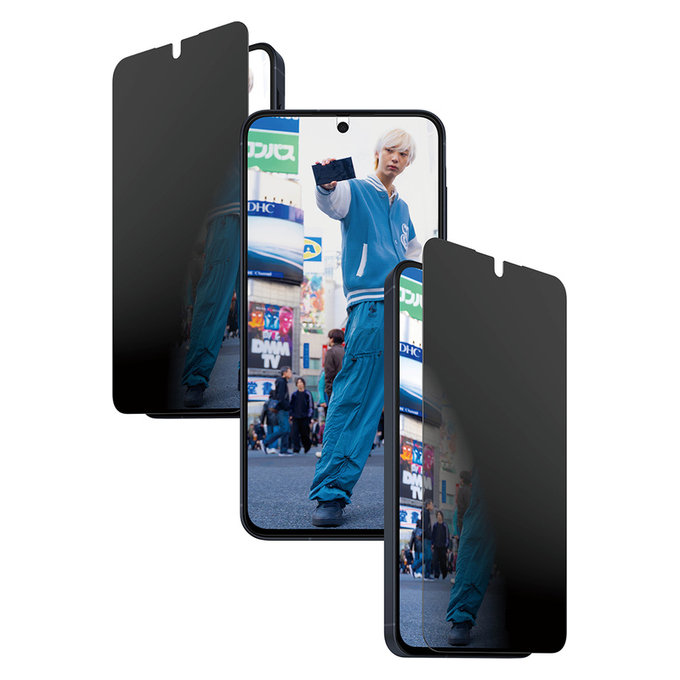 Tvrdené sklo UWF Privacy s aplikátorom pre Samsung Galaxy A57, Číra, PanzerGlass