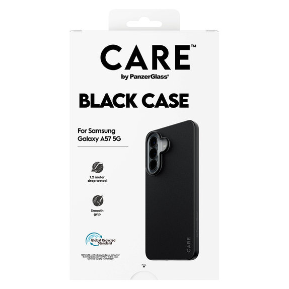 Puzdro TPU pre Samsung Galaxy A57, Čierna, PanzerGlass