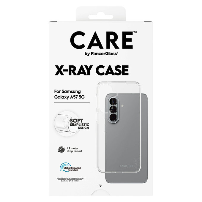 Puzdro X-Ray pre Samsung Galaxy A57, Transparentná, PanzerGlass