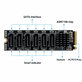 Rozširujúca karta M.2 PCIe, 6 SATA III portov