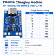 Nabíjací modul TP4056 pre 18650 Li-ion batériu, USB-C, 1 A