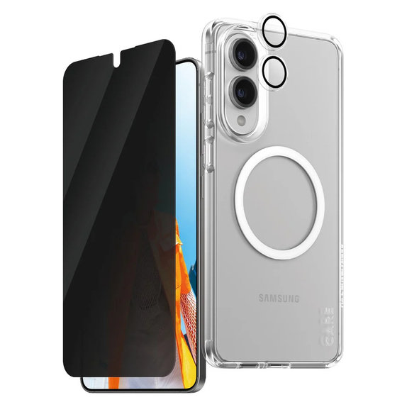 Bundle 3v1 Privacy pre Samsung Galaxy S25 Edge, PanzerGlass