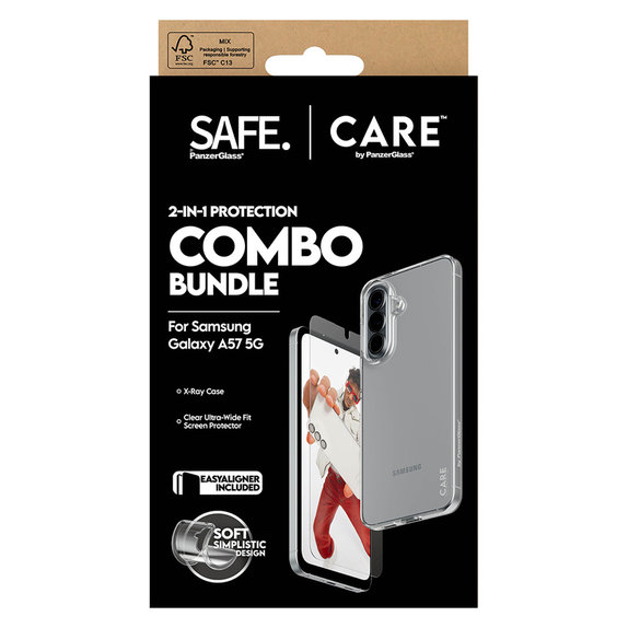 Bundle 2v1 pre Samsung Galaxy A57, PanzerGlass