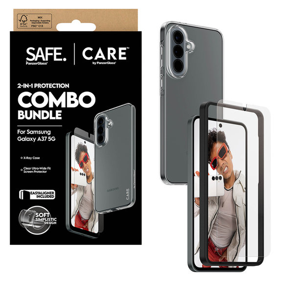 Bundle 2v1 pre Samsung Galaxy A37, PanzerGlass