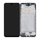 Displej pre Samsung A16 4G, Black, Dotykové sklo s rámom, GH82-36253A, Genuine Service Pack