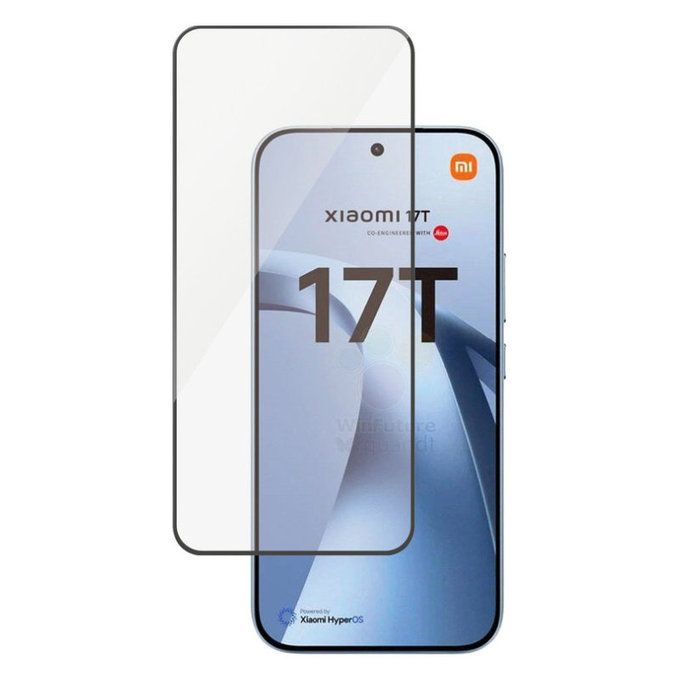 Tvrdené sklo UWF pre Xiaomi 17T, čierna, PanzerGlass