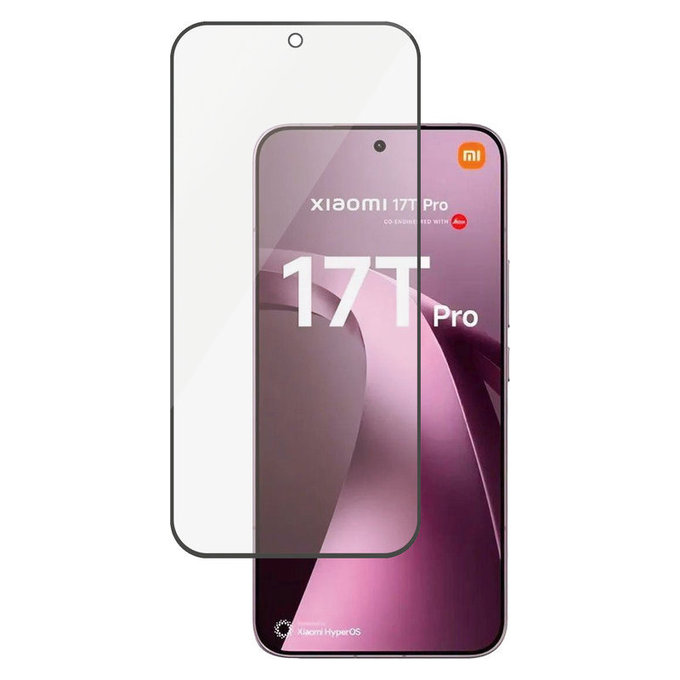 Tvrdené sklo UWF pre Xiaomi 17T Pro, čierna, PanzerGlass