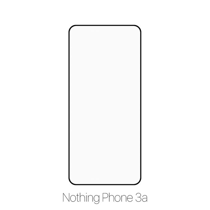 FixPremium FullCover Glass - Tvrdené Sklo pre Nothing Phone (3a)