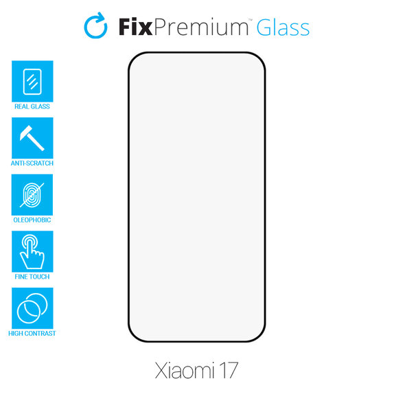 FixPremium FullCover Glass - Tvrdené Sklo pre Xiaomi 17