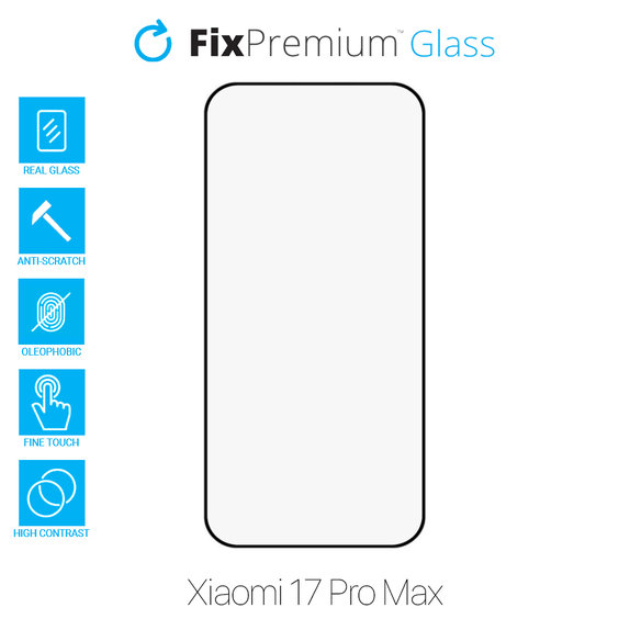 FixPremium FullCover Glass - Tvrdené Sklo pre Xiaomi 17 Pro Max