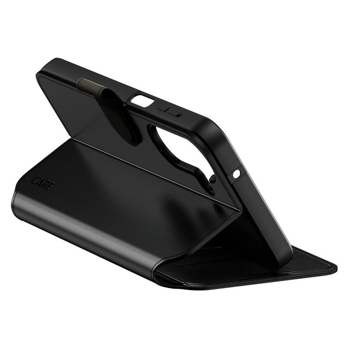 Puzdro Wallet Kickstand pre Samsung Galaxy A27, Čierna, PanzerGlass
