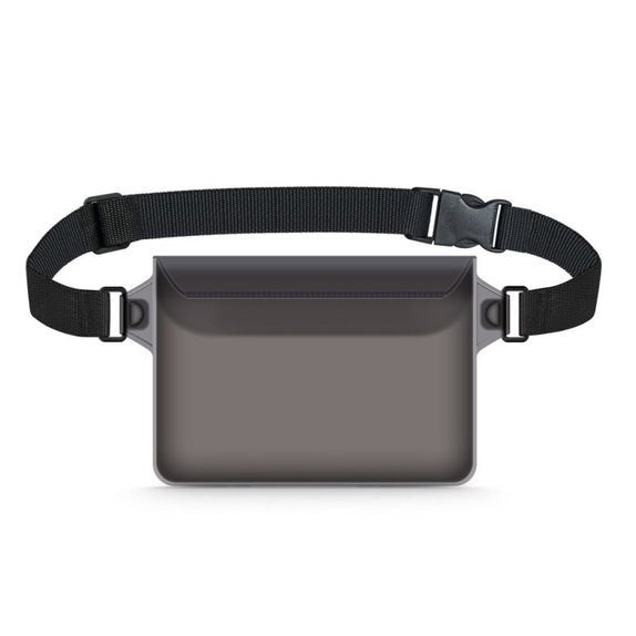 Vodotesné puzdro UWP10 10 Inch, čierna/číra, Tech-Protect