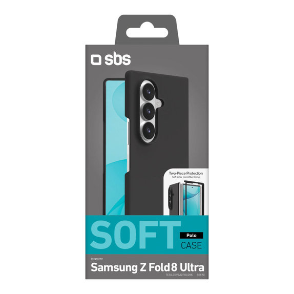 Puzdro Instinct pre Samsung Galaxy Z Fold8 Ultra, Čierna, SBS