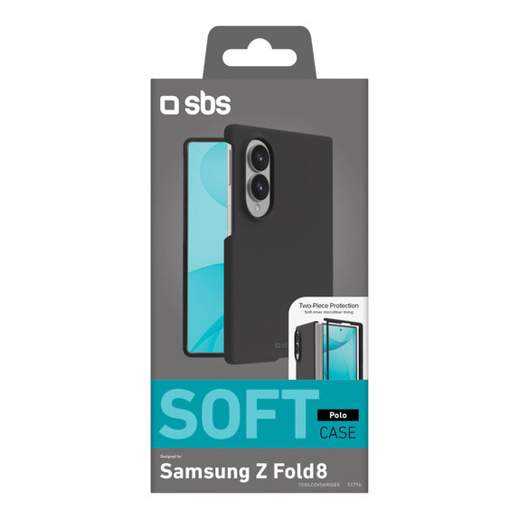 Puzdro Instinct pre Samsung Galaxy Z Fold8, Čierna, SBS