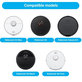 Sada náhradných dielov pre Xiaomi Roborock S5 Max, S6, S6 MaxV, S6 Pure, Xiaowa E3 (2x Hlavná kefa, 4x Filter, 4x Bočná kefa - Biela)
