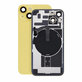 Sklo zadného housingu pre iPhone 14, Yellow, Pulled A