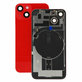 Sklo zadného housingu pre iPhone 14, (PRODUCT)RED, Pulled A