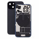 Sklo zadného housingu pre iPhone 15, Black, Pulled A