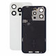 Sklo zadného housingu pre iPhone 15 Pro, White Titanium, Pulled A