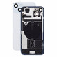 Sklo zadného housingu pre iPhone 15 Plus, Black, Pulled A